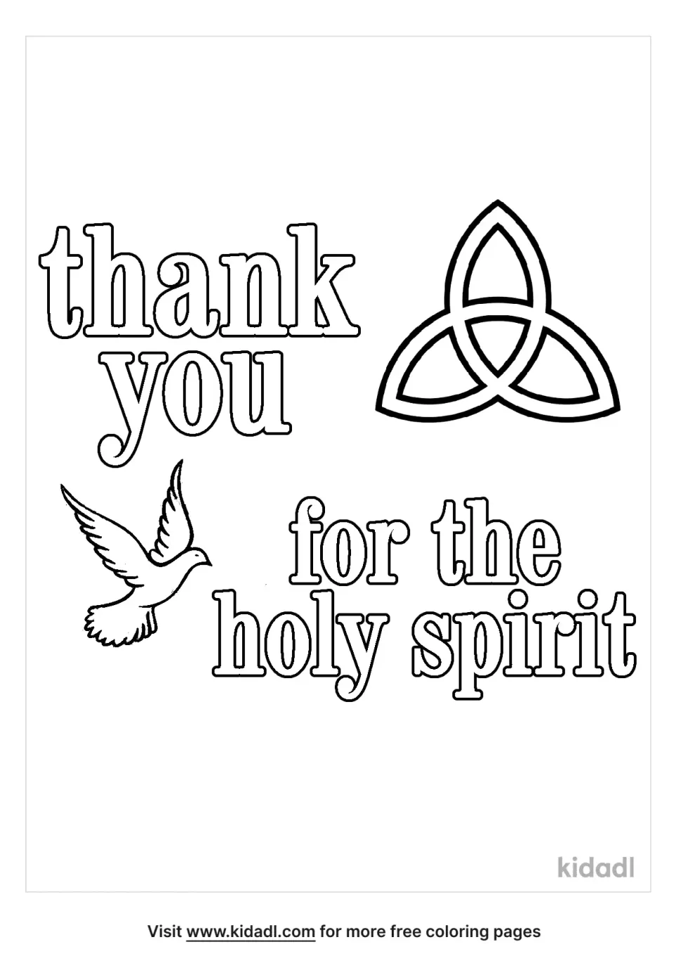 Thankful For The Holy Spirit