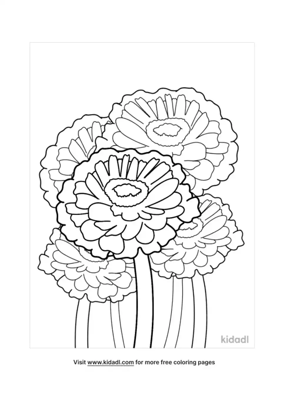 Flower Coloring Page
