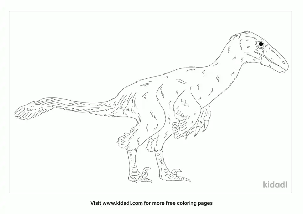 Pectinodon Coloring Page