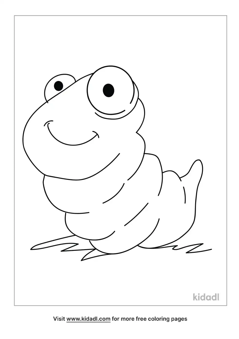 Maggot Coloring Page