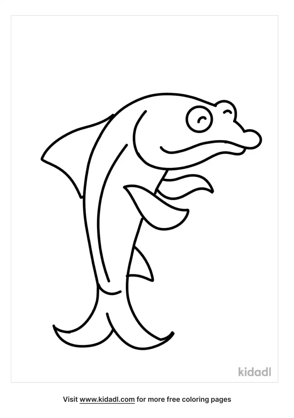 Brook Trout Coloring Page