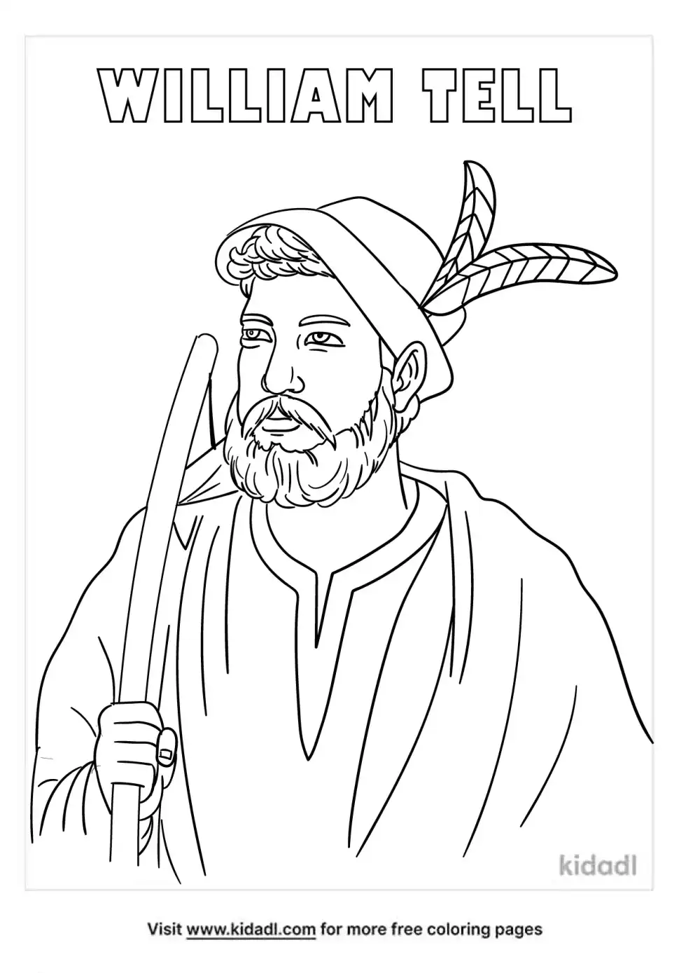 William Tell Coloring Page
