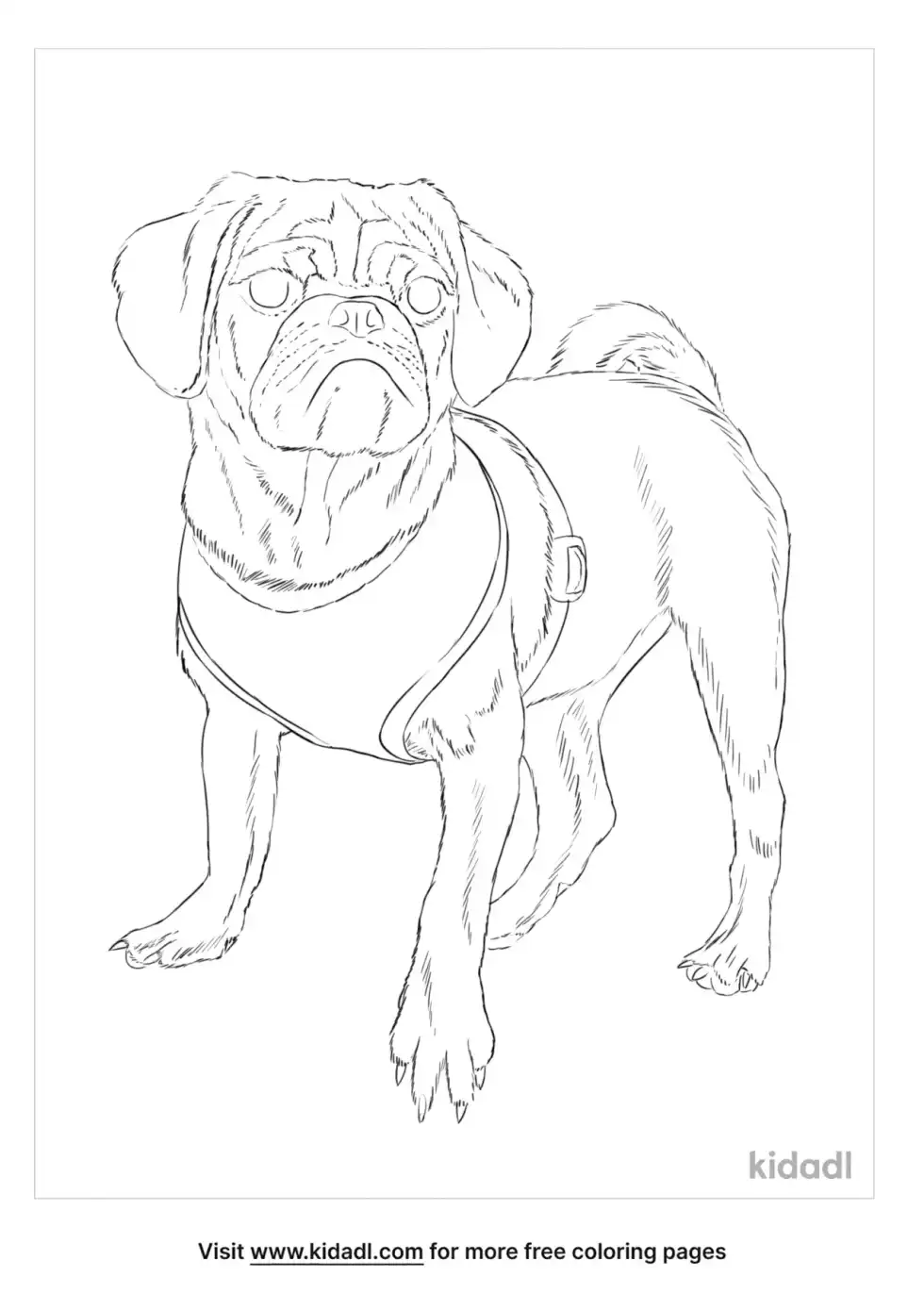 Pugalier Coloring Page