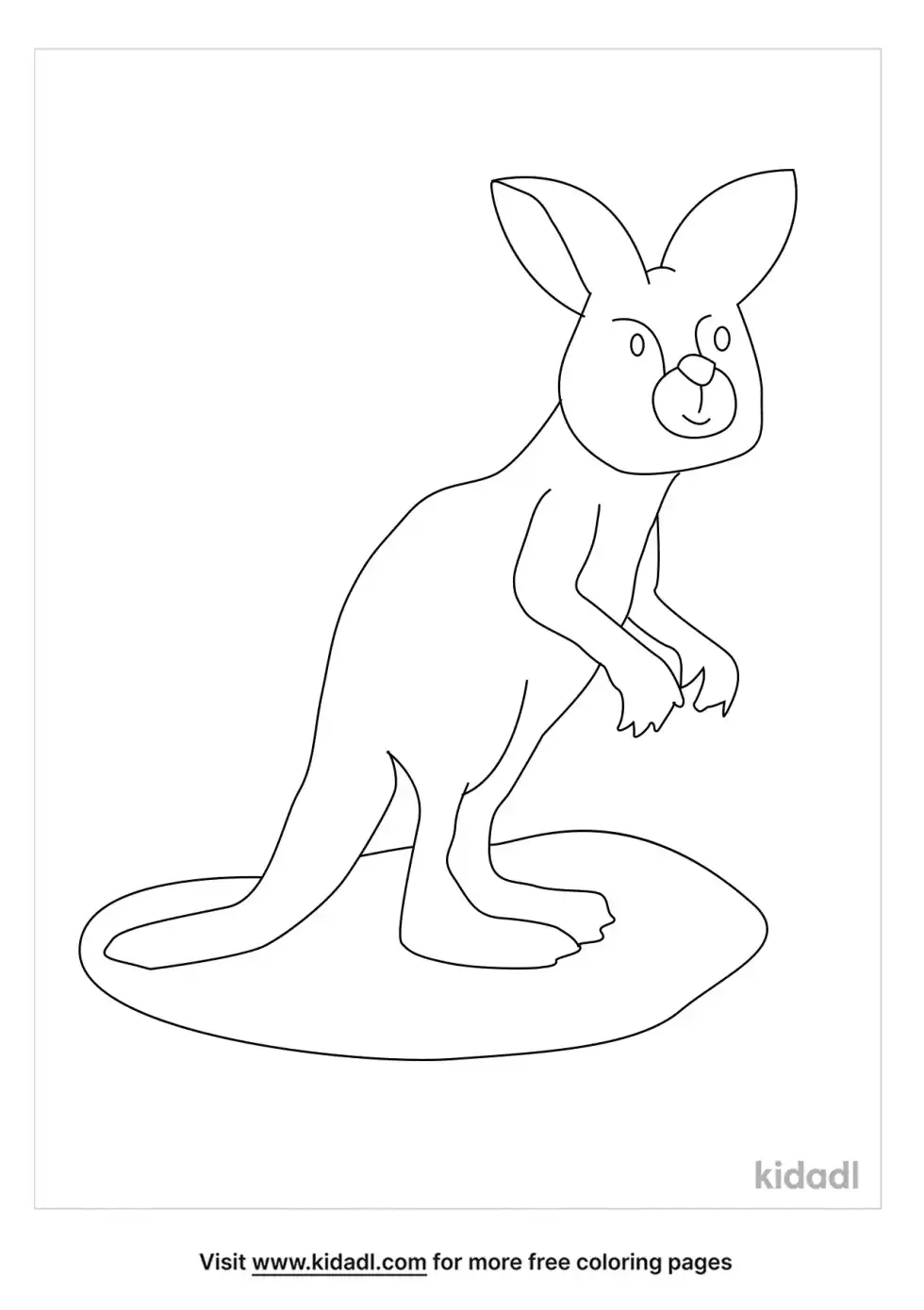 Marsupial Coloring Page