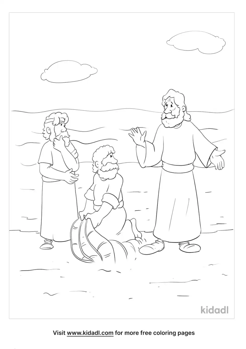 Apostles Coloring Page