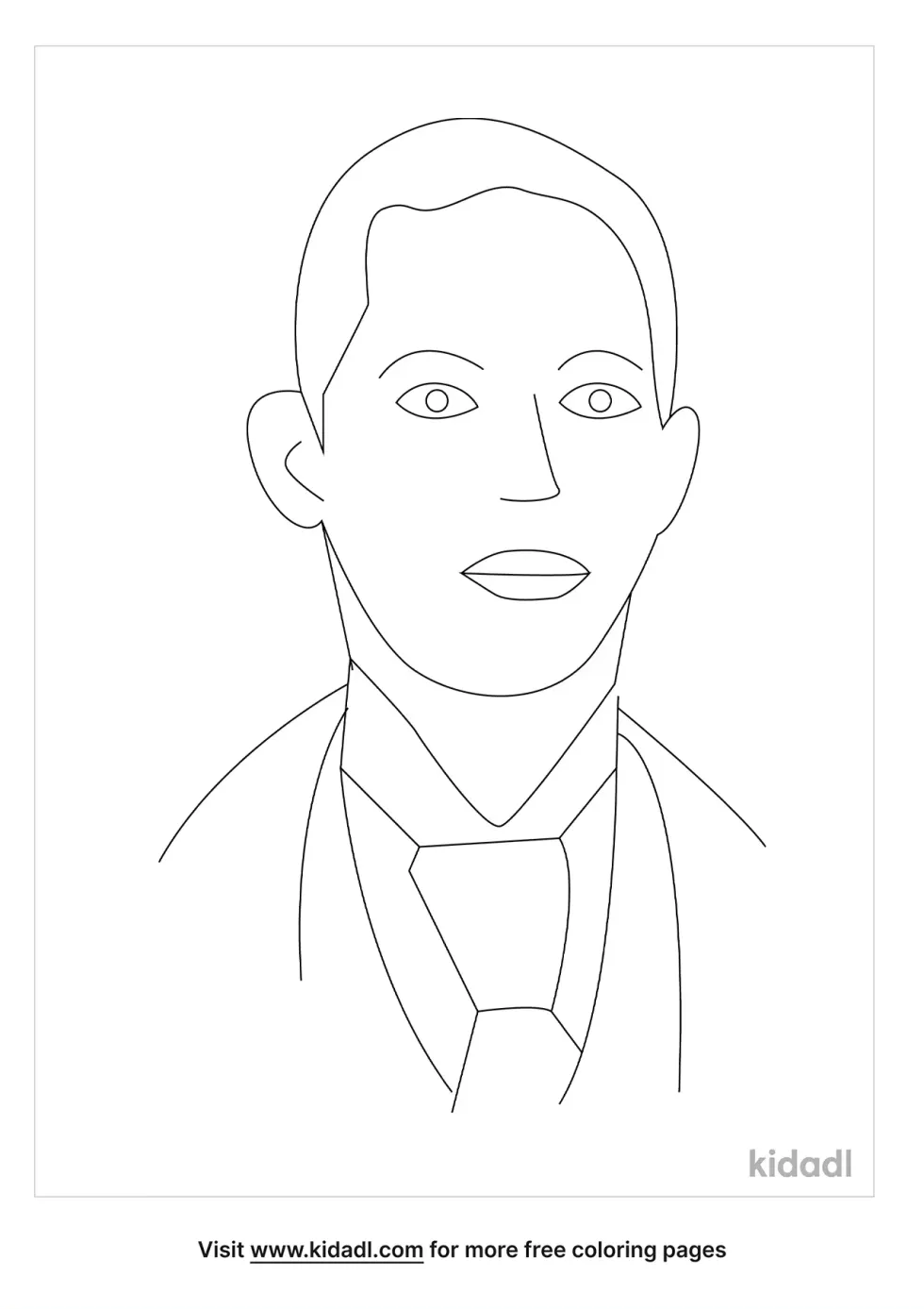 Alfred Cralle Coloring Page