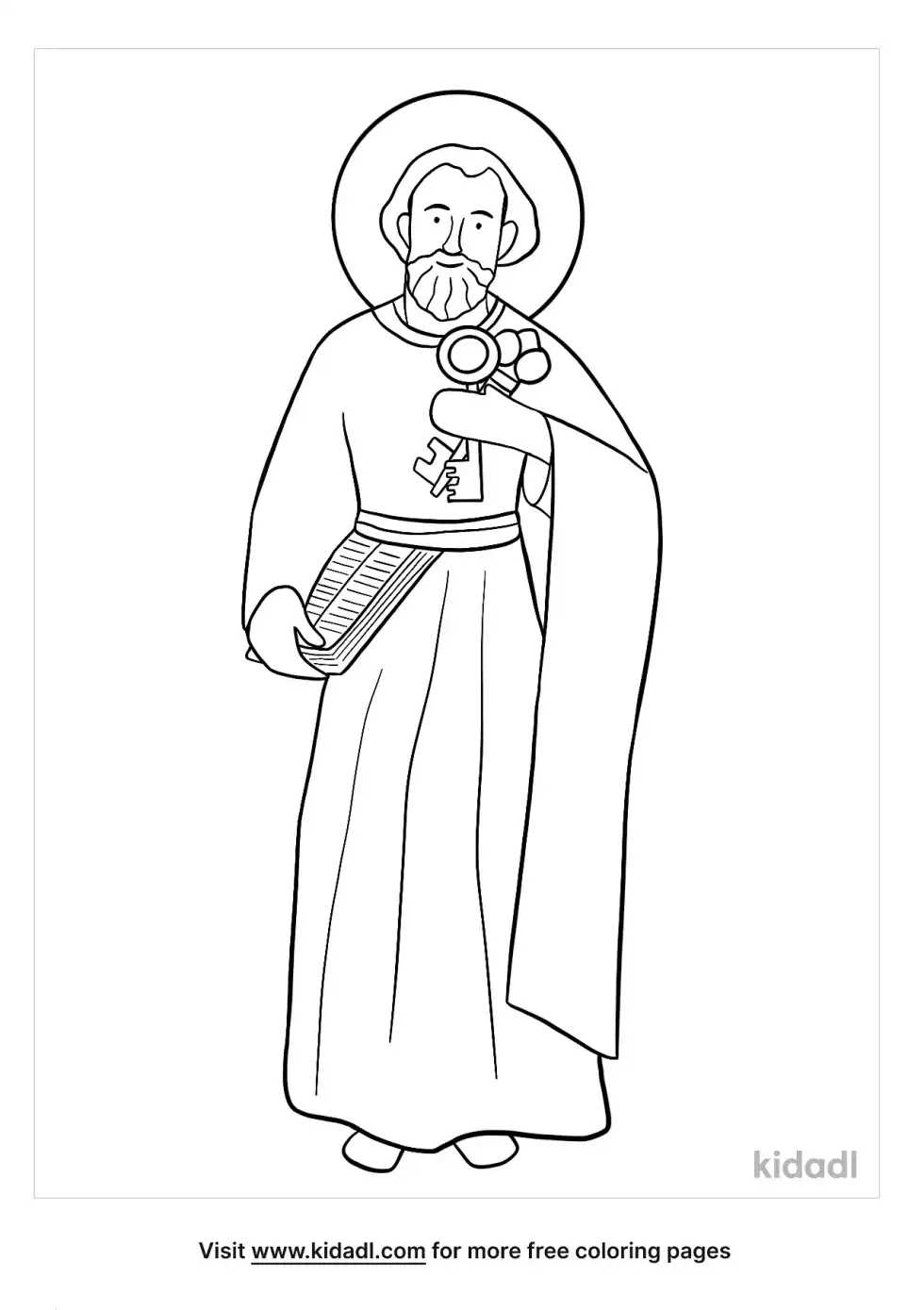 Peter Coloring Page