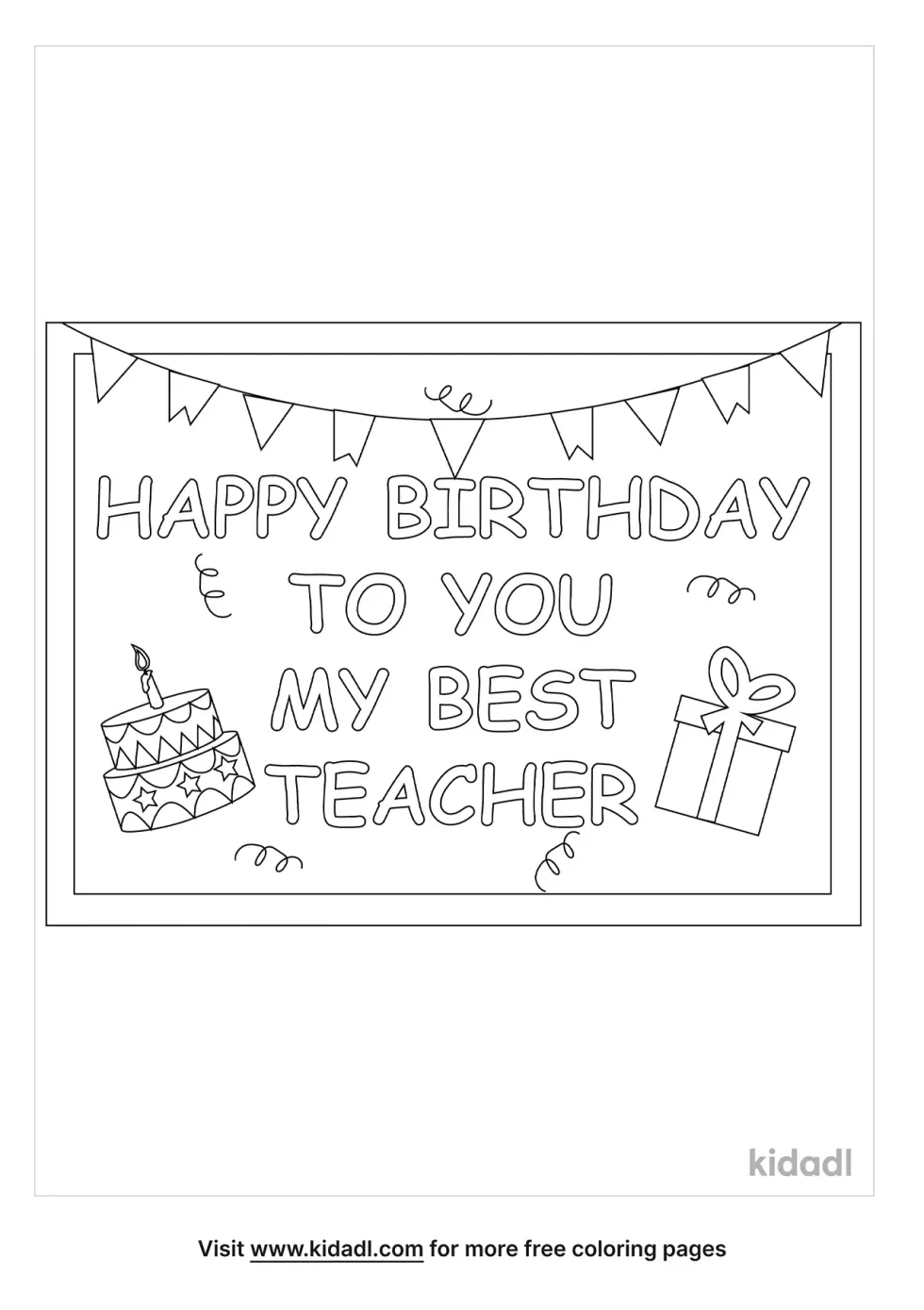 Happy Birthday For Teacher