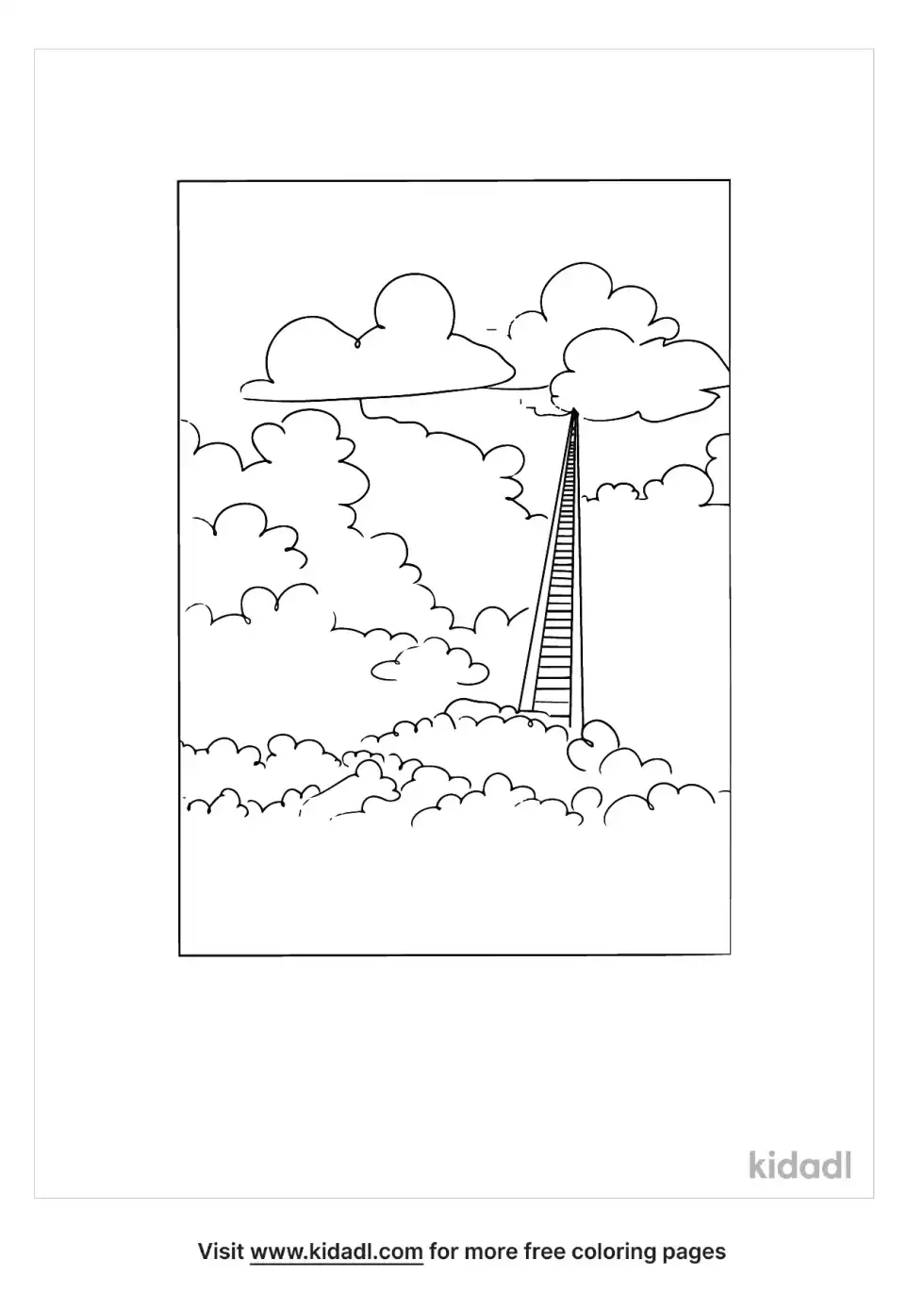 Jacob's Dream Coloring Page