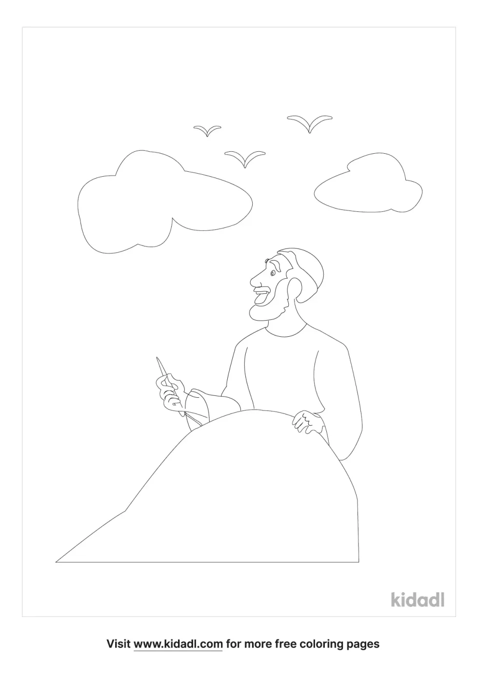Paul As A Tentmaker Coloring Page