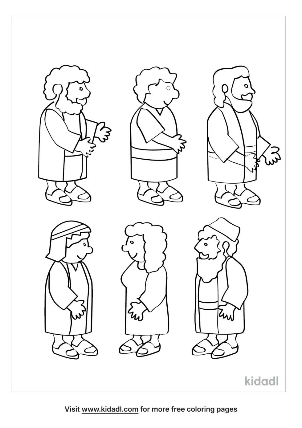 Mark 2:1-12 Coloring Page