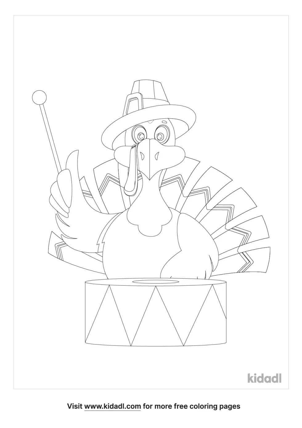 Turkey Playing A Musical Instrument