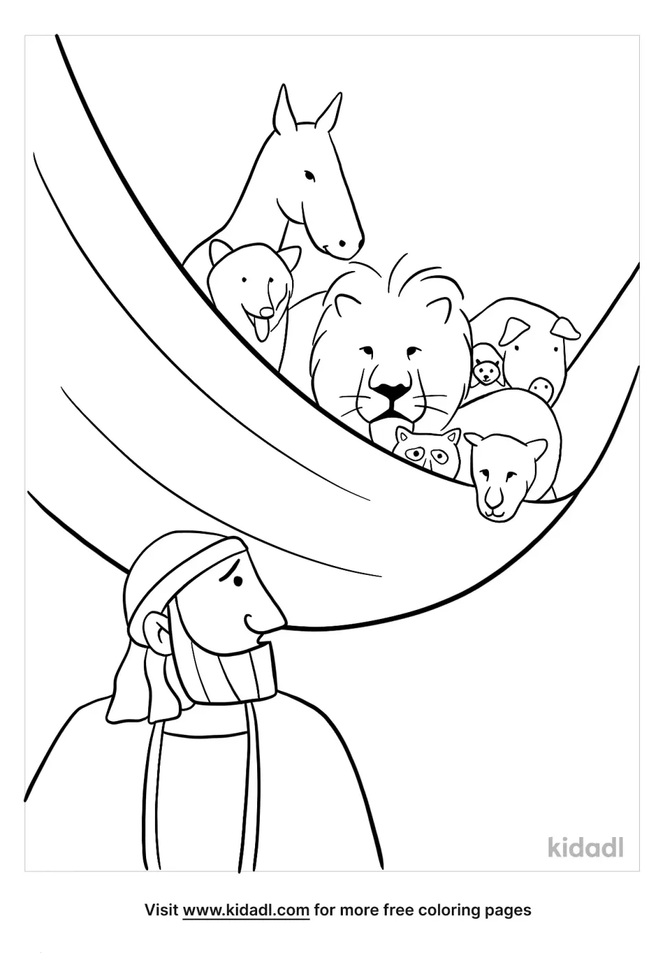 Peter's Vision Coloring Page