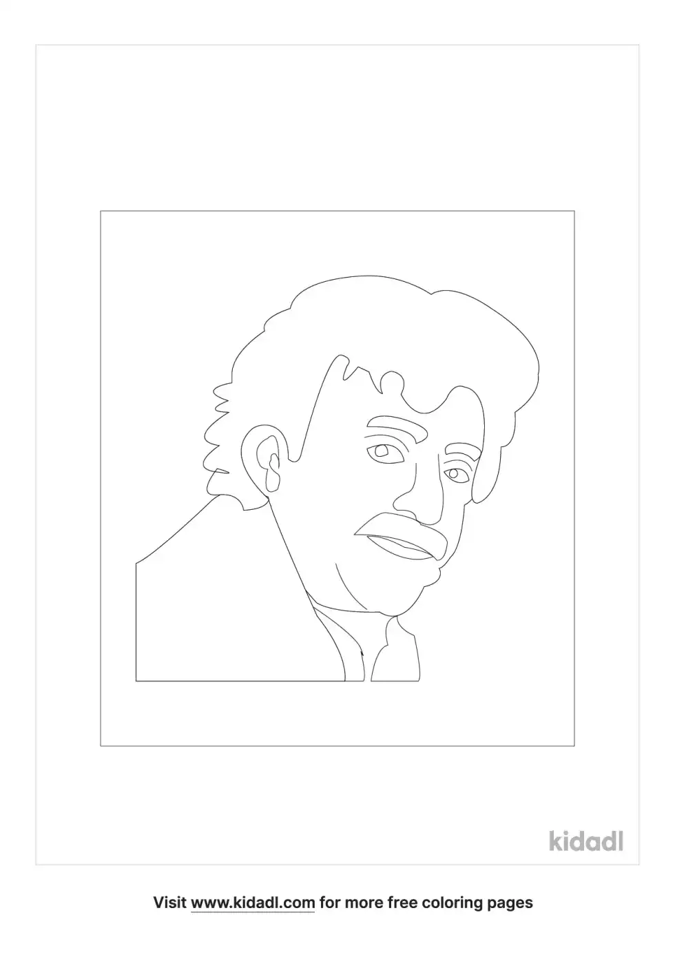 Vonnegut Coloring Page