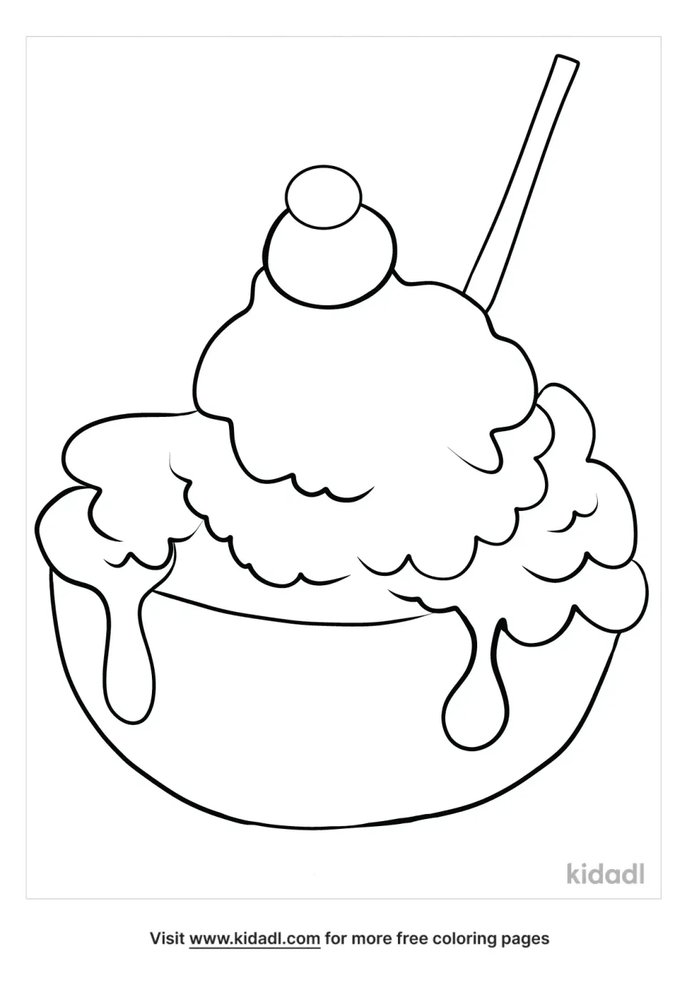 Ice Cream In A Bowl