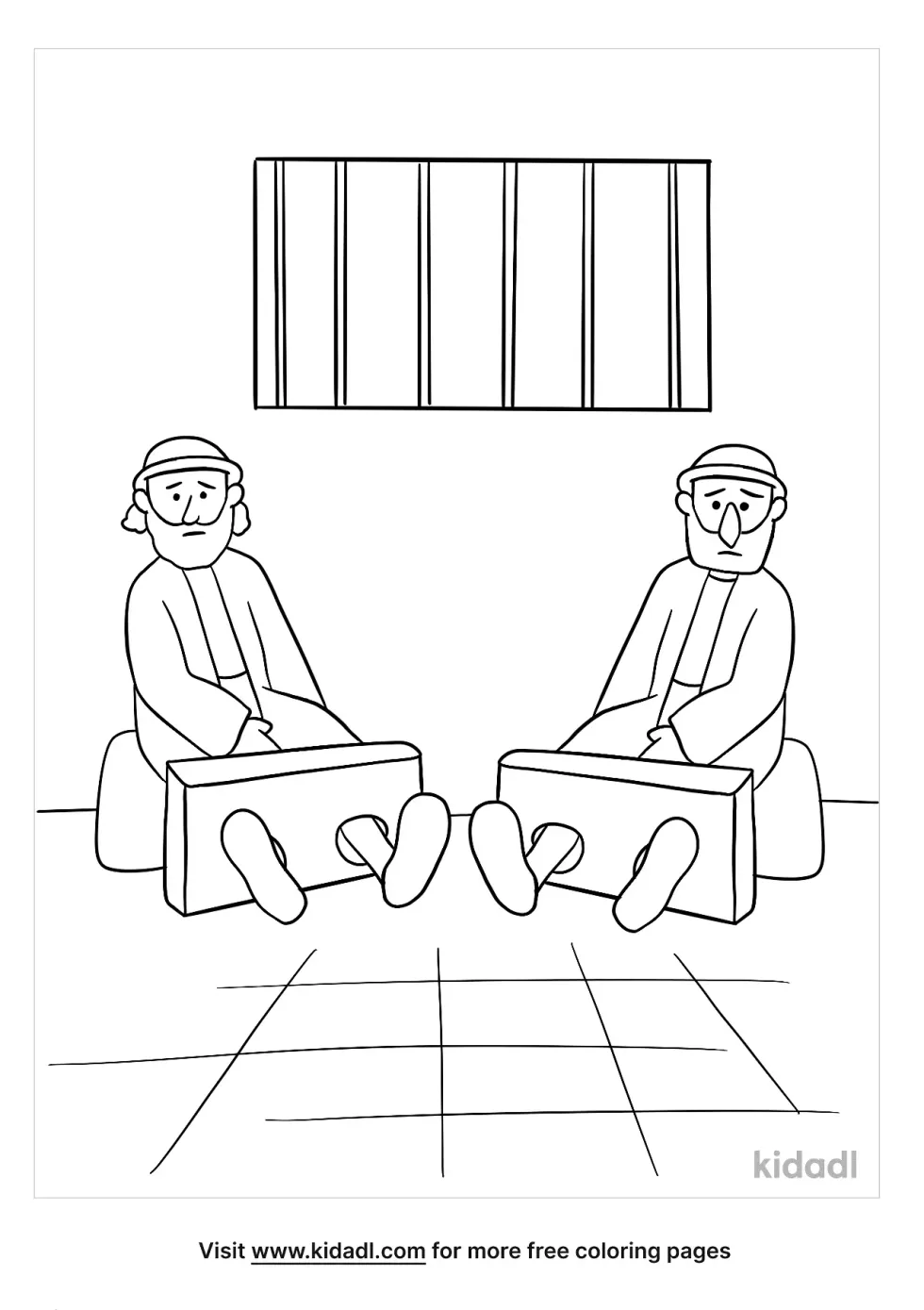 Paul And Silas In Jail