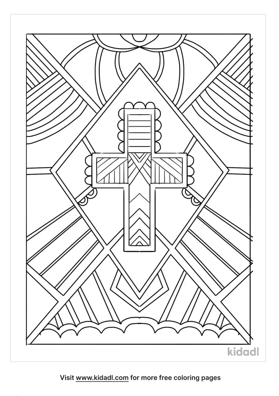Catholic Coloring Page