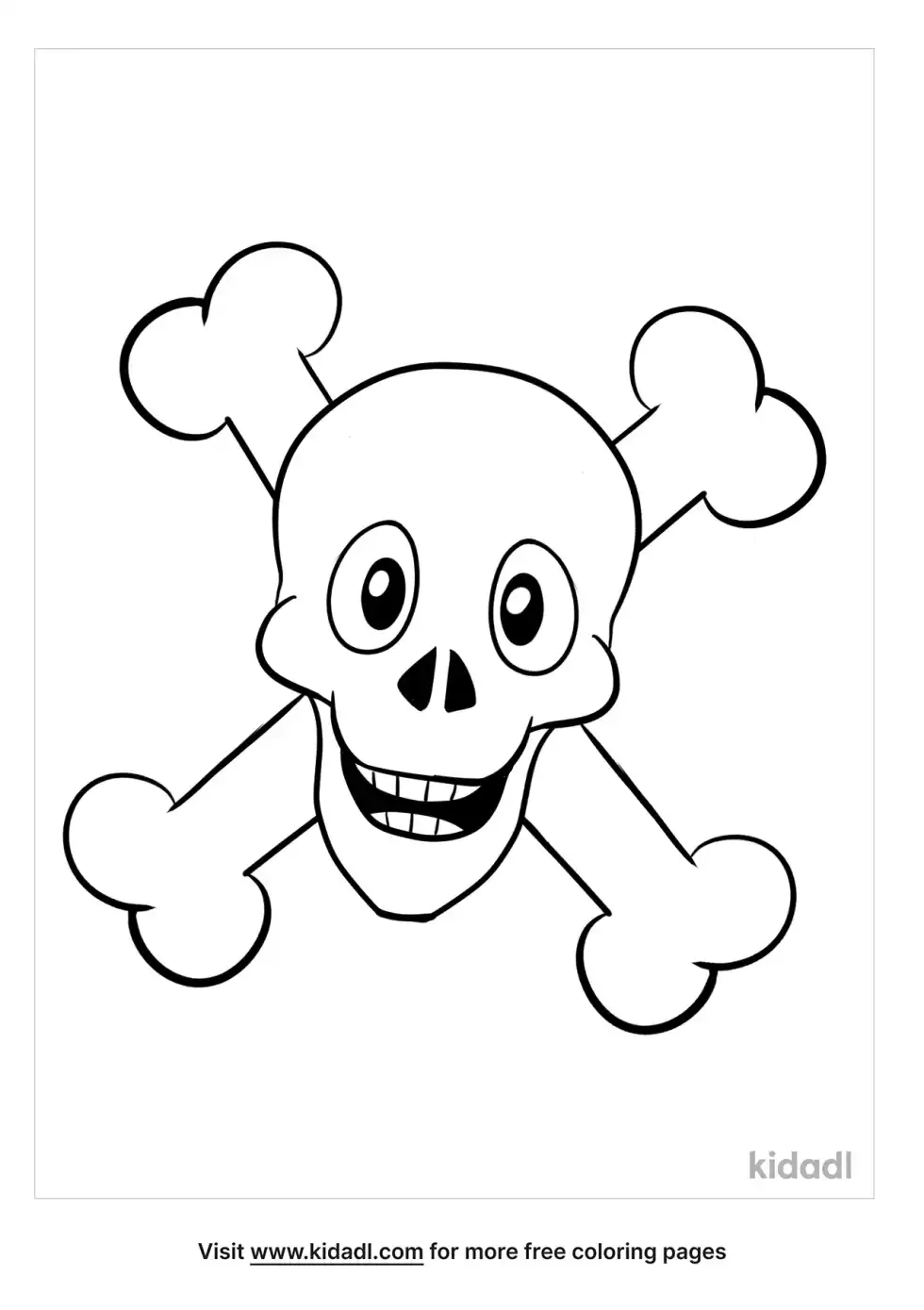 Skull Coloring Page