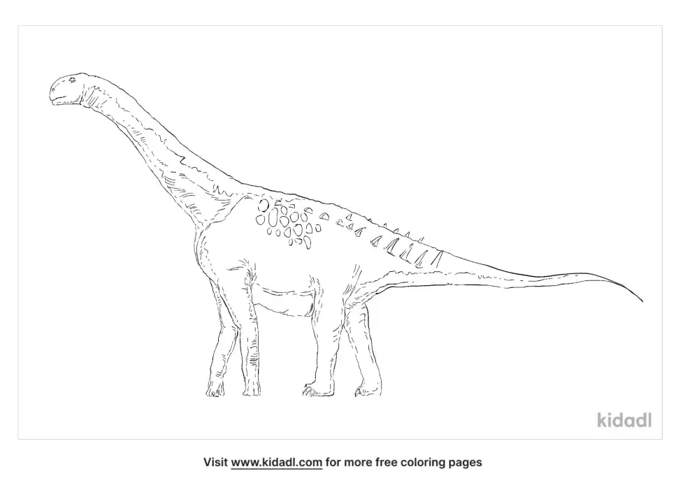 Bonitasaura Coloring Page