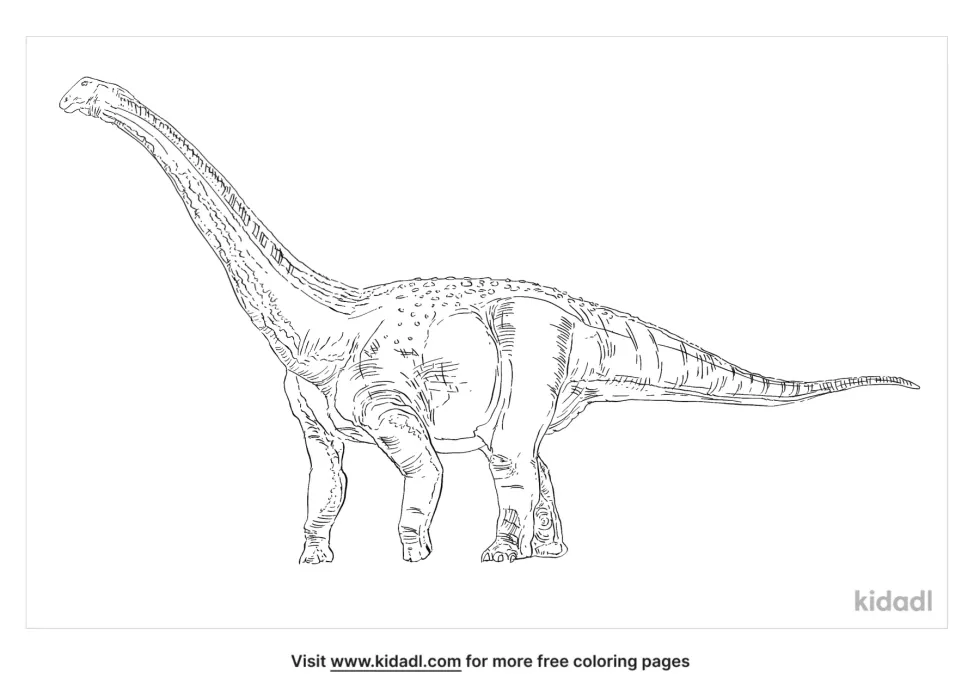 Maxakalisaurus Coloring Page