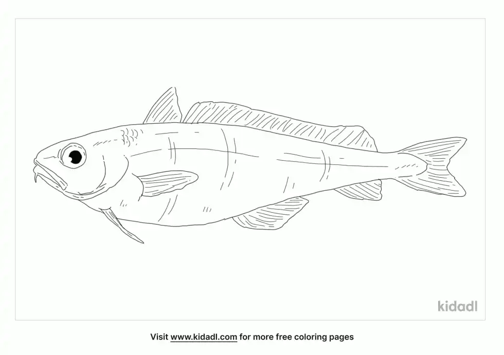 Mora Moro Coloring Page