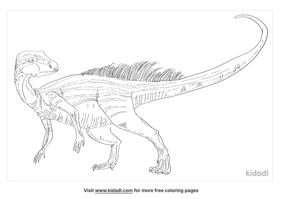 Abrictosaurus Coloring Page