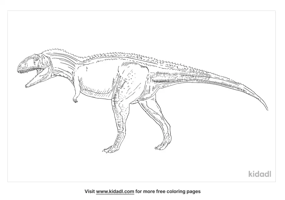 Tarascosaurus Coloring Page