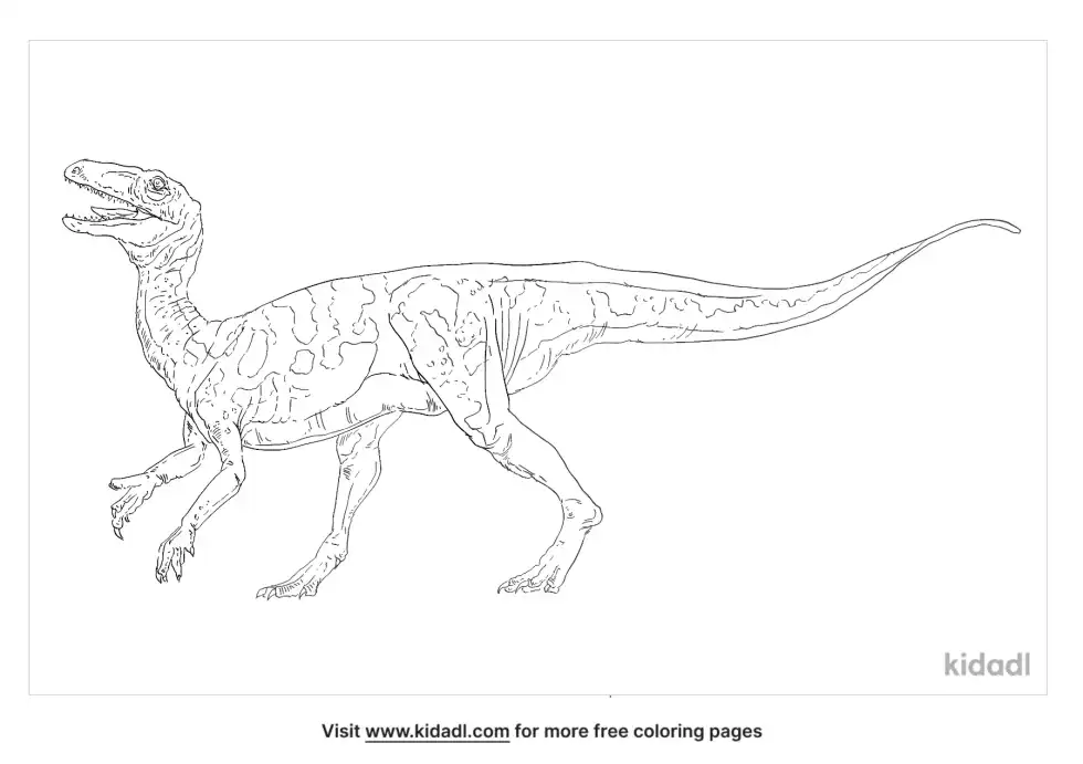 Guaibasaurus Coloring Page