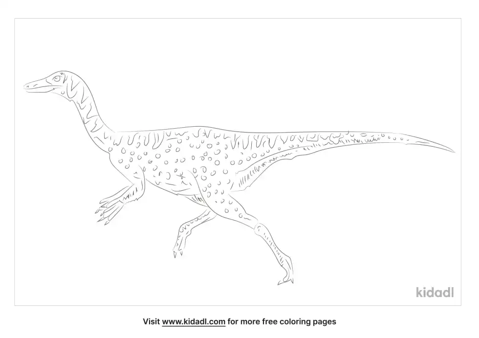 Valdoraptor Coloring Page