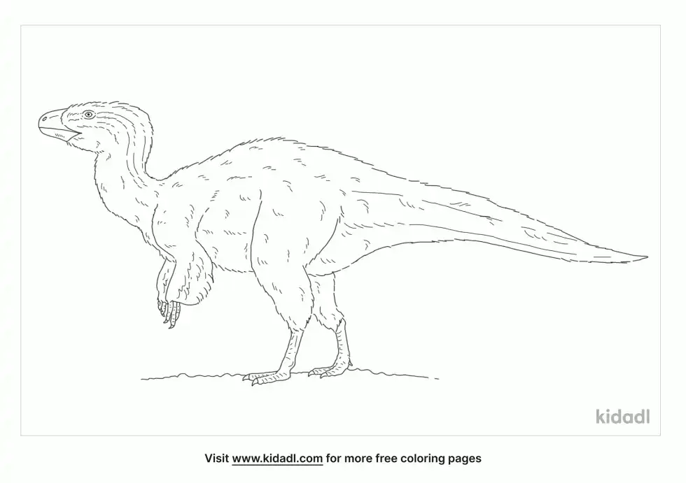 Aviatyrannis Coloring Page