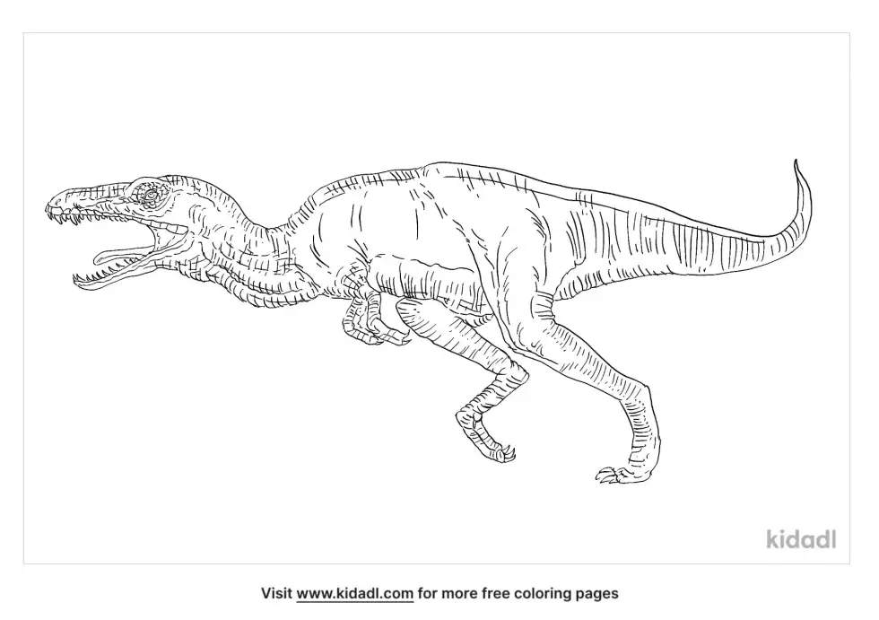 Aublysodon Coloring Page