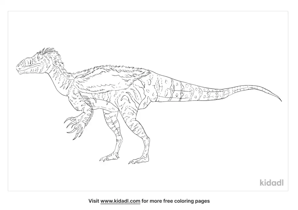 Aoniraptor Coloring Page