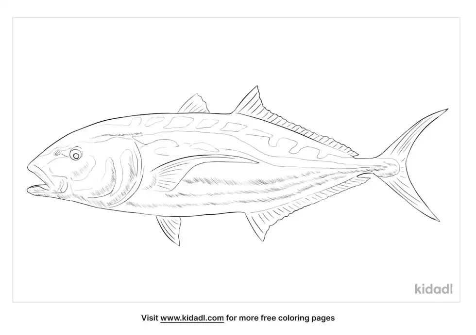 Yellow Jack Coloring Page