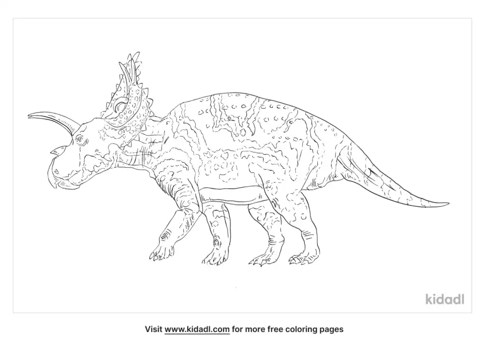 Anchiceratops Coloring Page