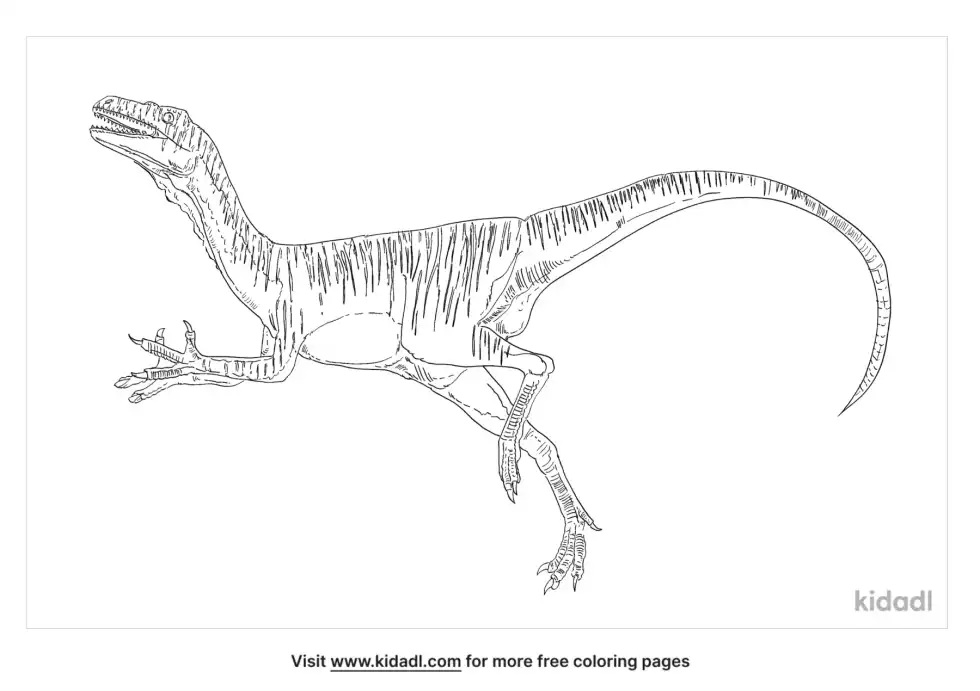 Camposaurus Coloring Page