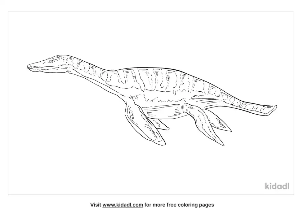 Bobosaurus Coloring Page