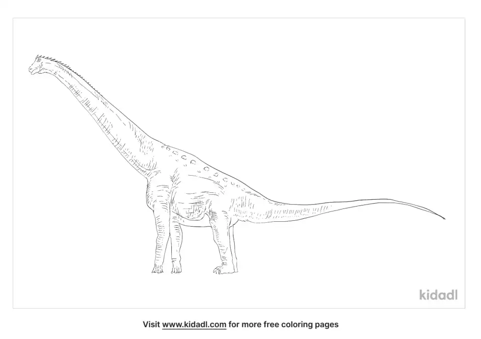 Janenschia Coloring Page