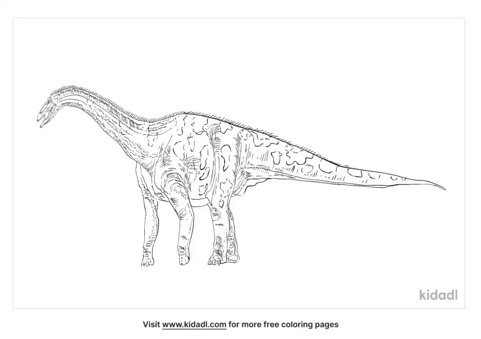 Antetonitrus Coloring Page
