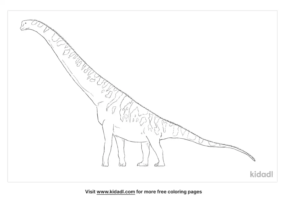 Lusotitan Coloring Page