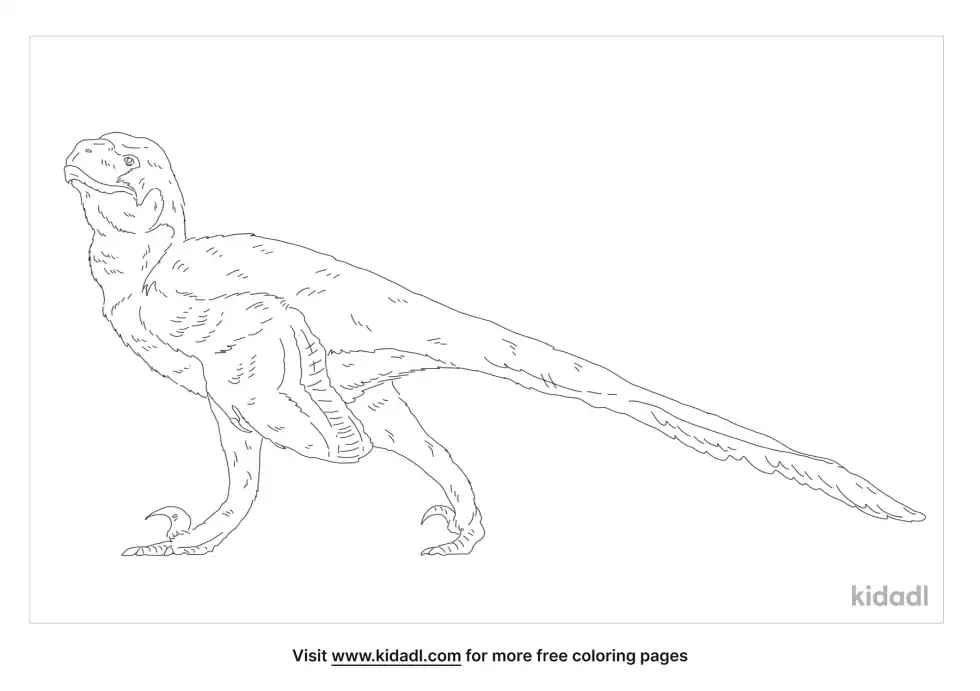 Atrociraptor Coloring Page