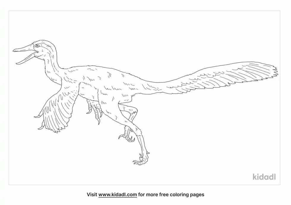 Byronosaurus Coloring Page