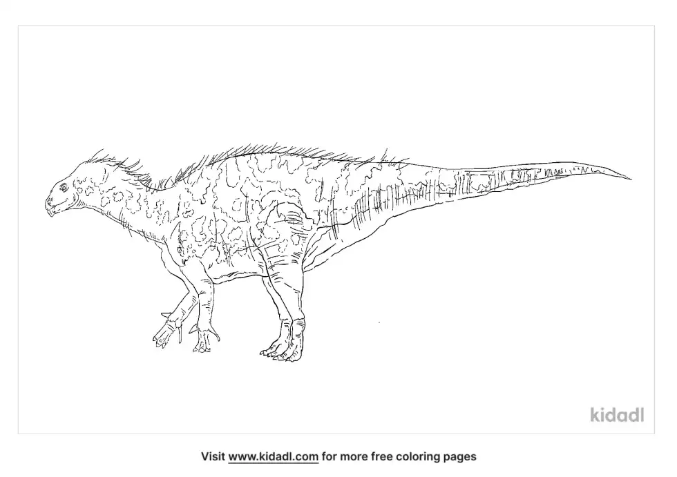 Koreanosaurus Coloring Page