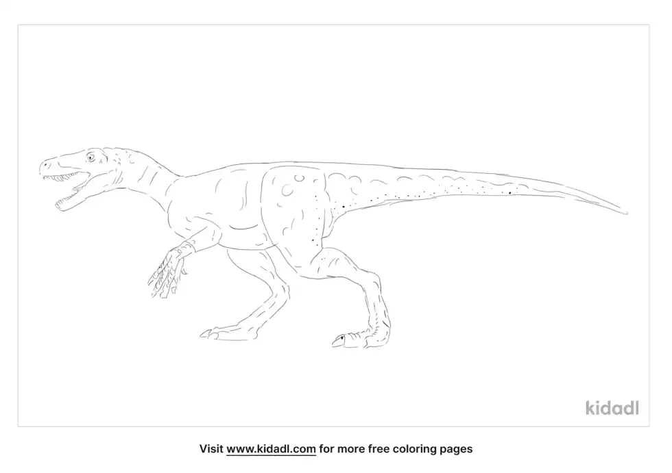 Gnathovorax Coloring Page