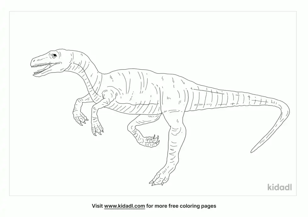 Staurikosaurus Coloring Page
