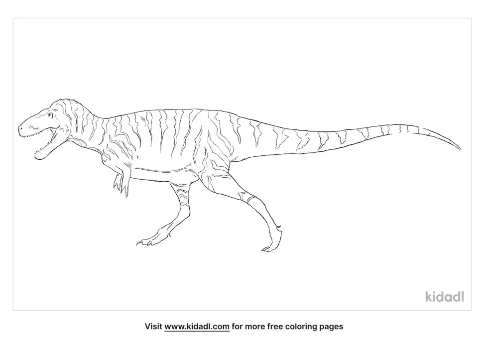 Teratophoneus Coloring Page
