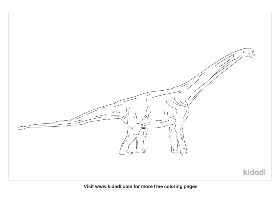 Chubutisaurus Coloring Page