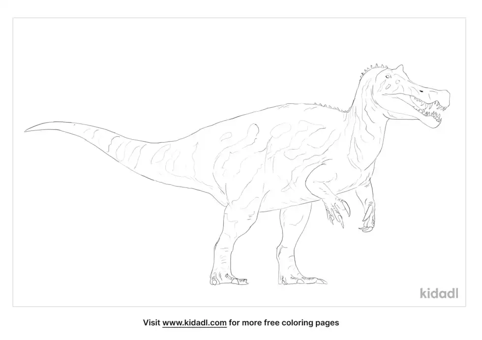 Irritator Coloring Page
