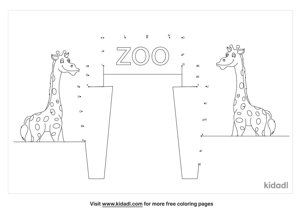 Zoo Dot To Dot