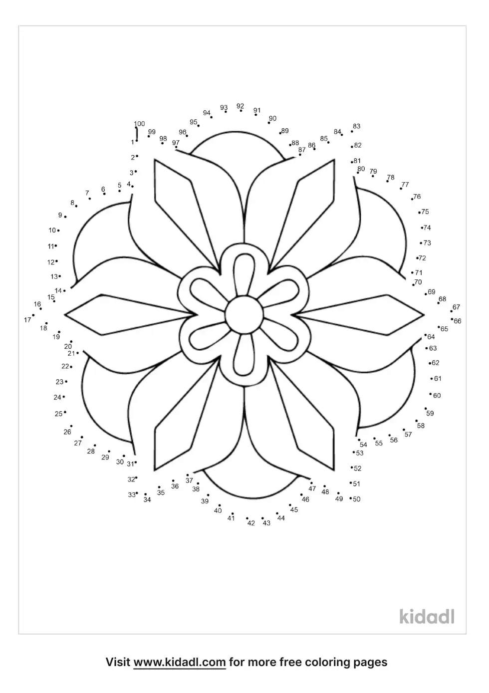 Rangoli Designs Dot To Dot (Hard)