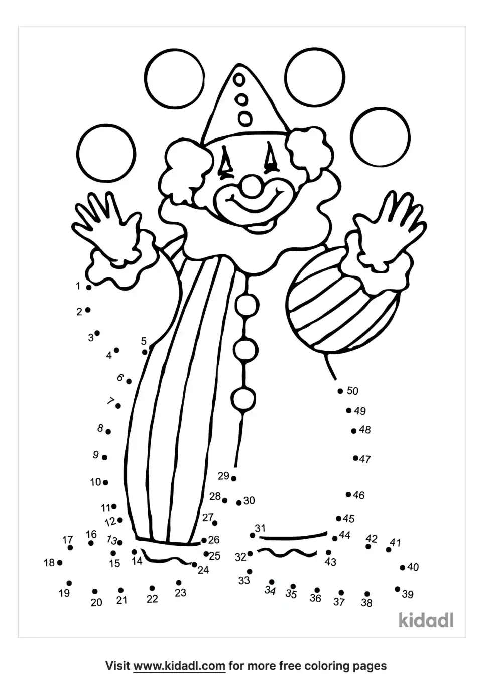 Purim Dot To Dot (Medium)